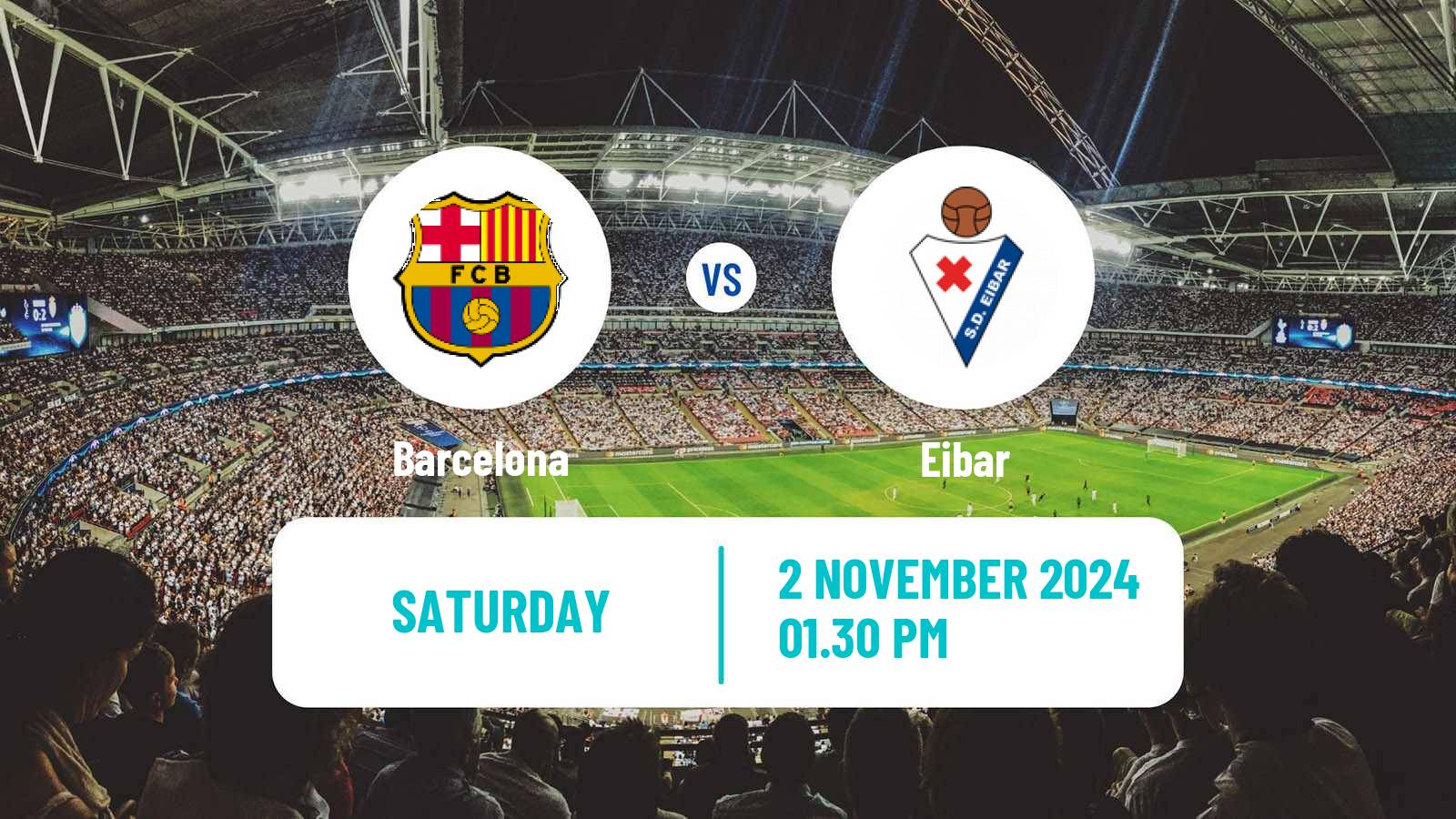 Soccer Spanish Primera División Women Barcelona - Eibar