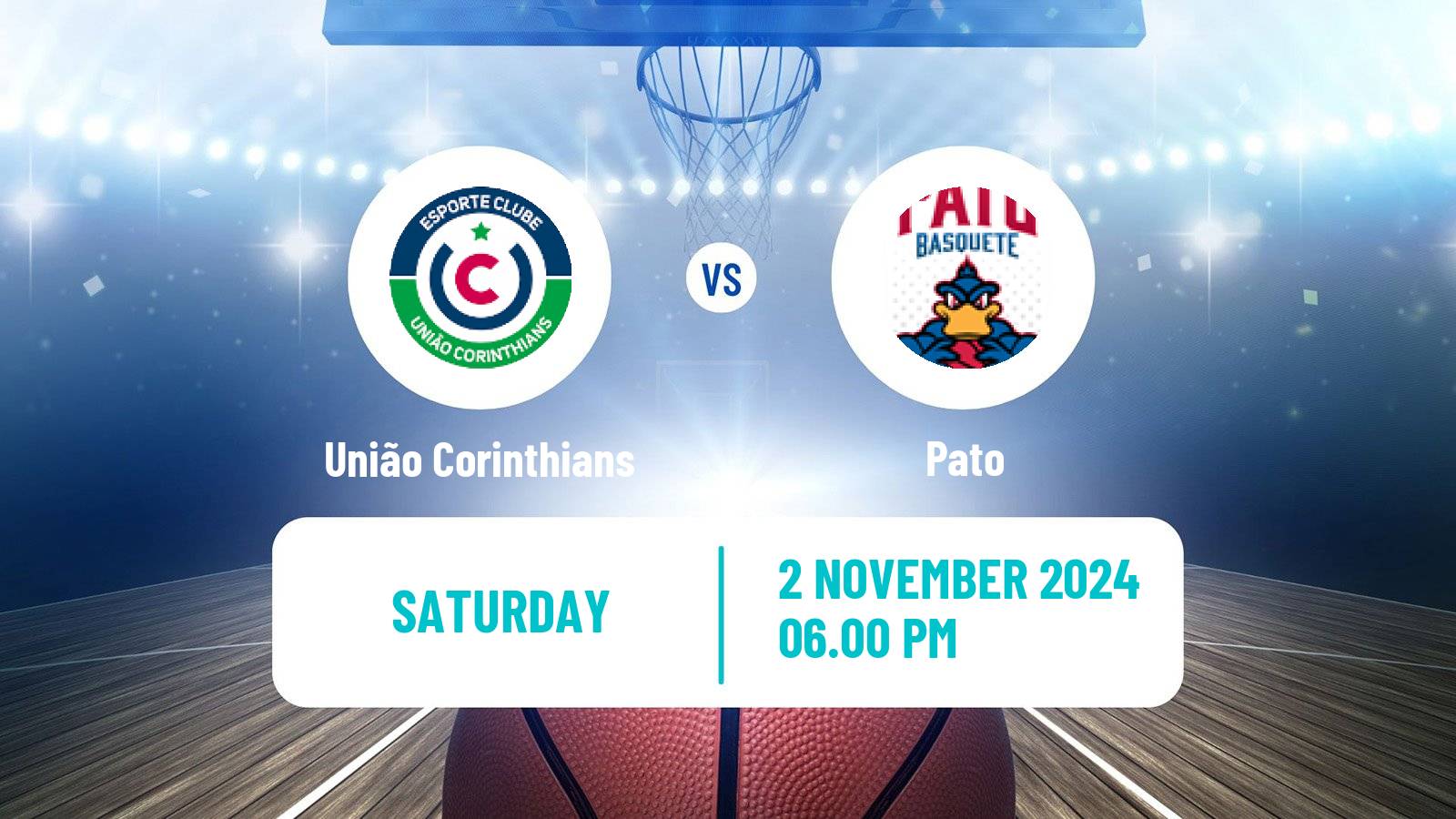 Basketball Brazilian NBB União Corinthians - Pato