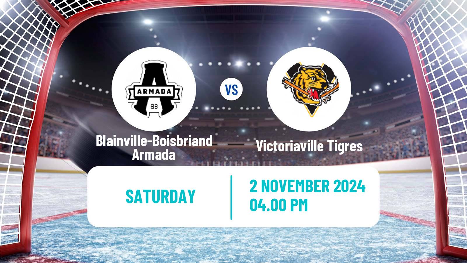 Hockey QMJHL Blainville-Boisbriand Armada - Victoriaville Tigres