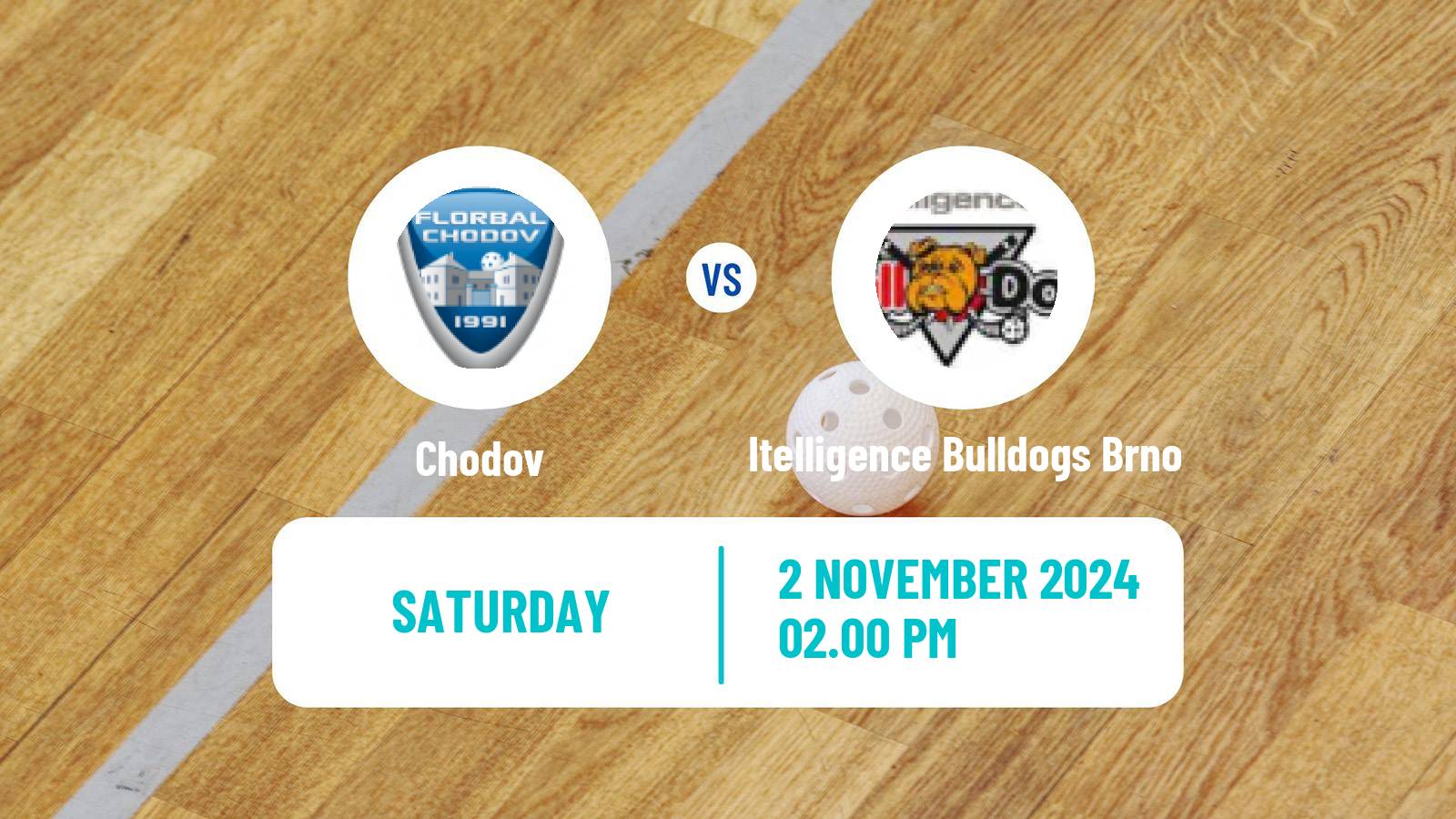 Floorball Czech Superliga Floorball Chodov - Itelligence Bulldogs Brno