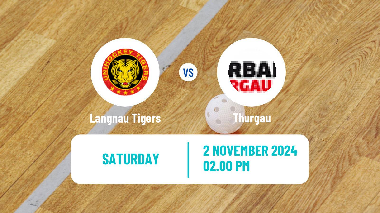 Floorball Swiss NLA Floorball Langnau Tigers - Thurgau