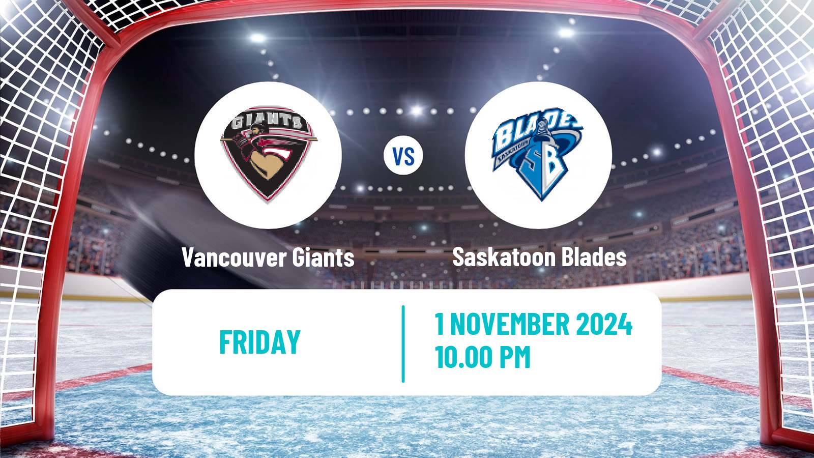 Hockey WHL Vancouver Giants - Saskatoon Blades