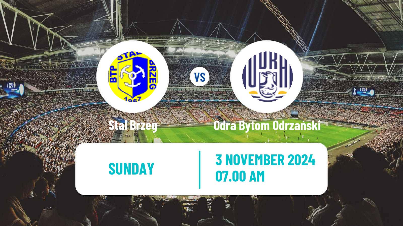 Soccer Polish Division 3 - Group III Stal Brzeg - Odra Bytom Odrzański