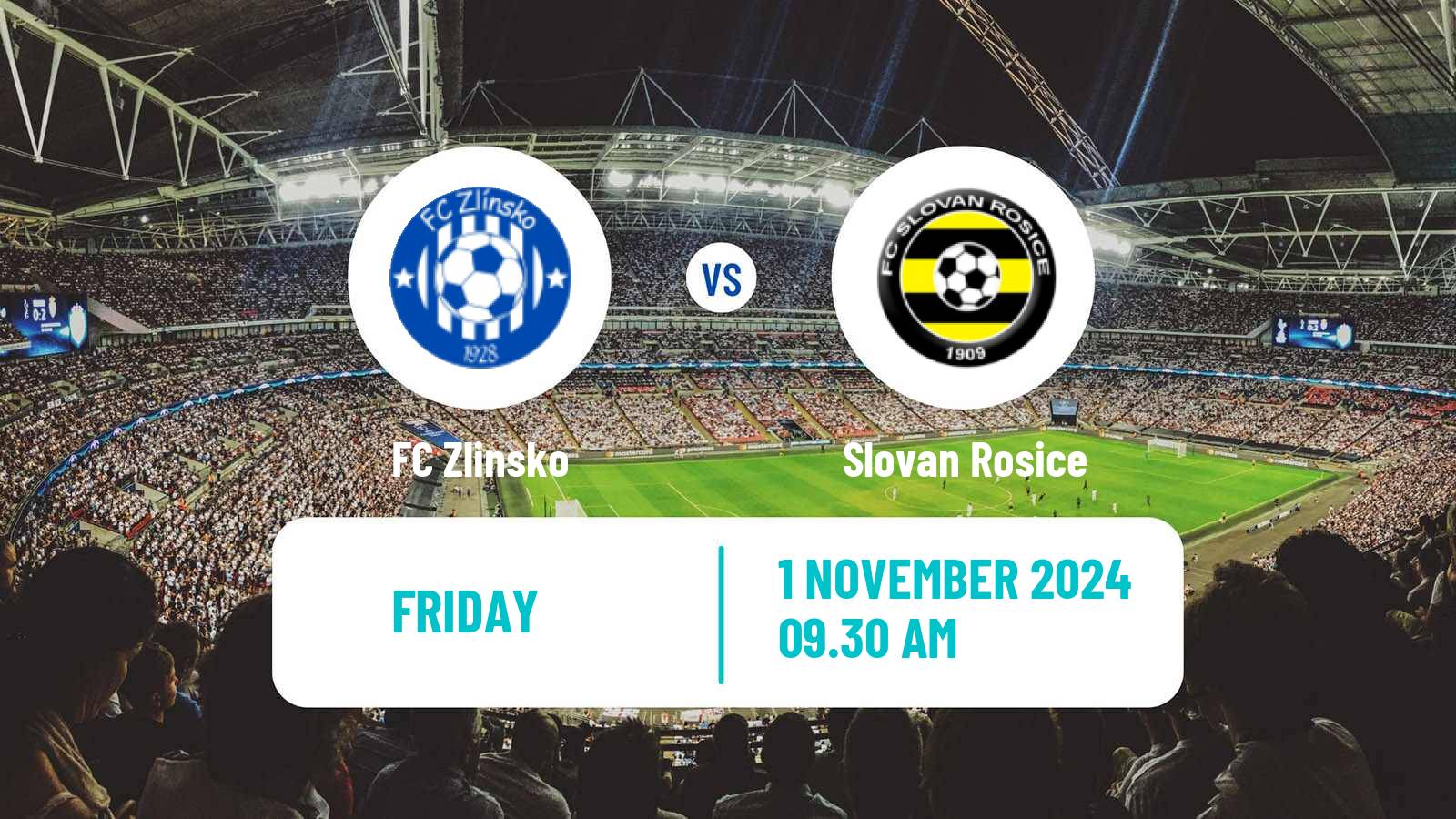 Soccer Czech MSFL Zlinsko - Slovan Rosice