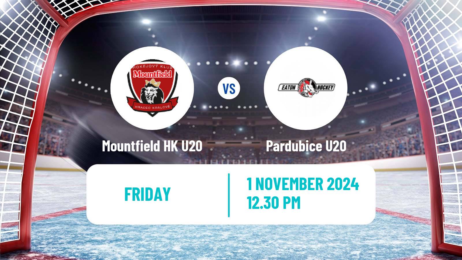 Hockey Czech ELJ Mountfield HK U20 - Pardubice U20