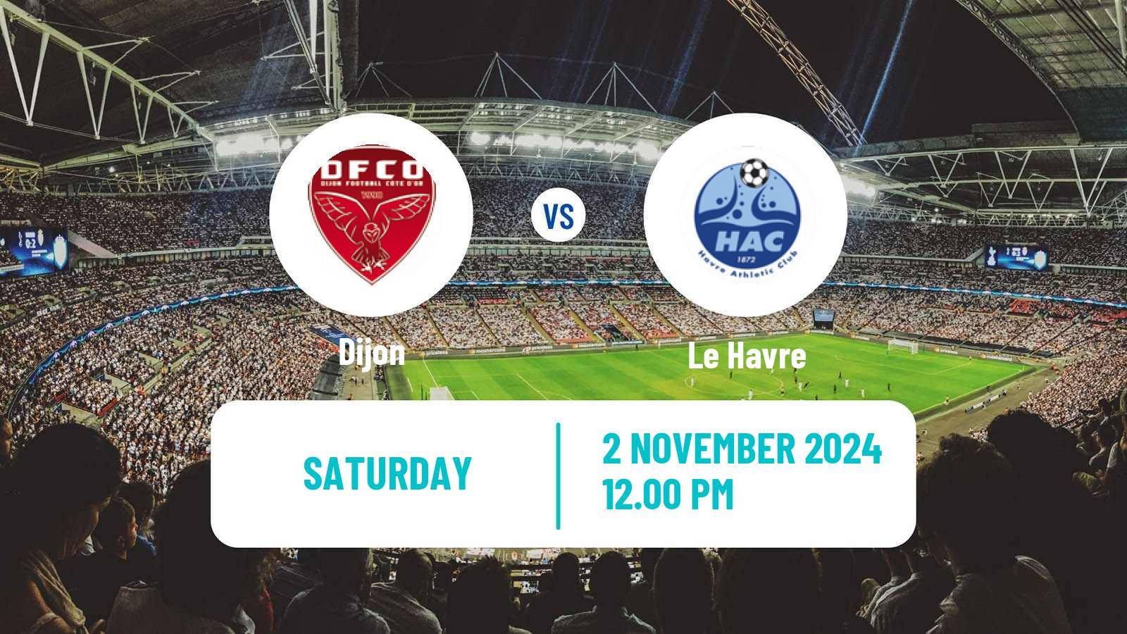 Soccer French Division 1 Women Dijon - Le Havre