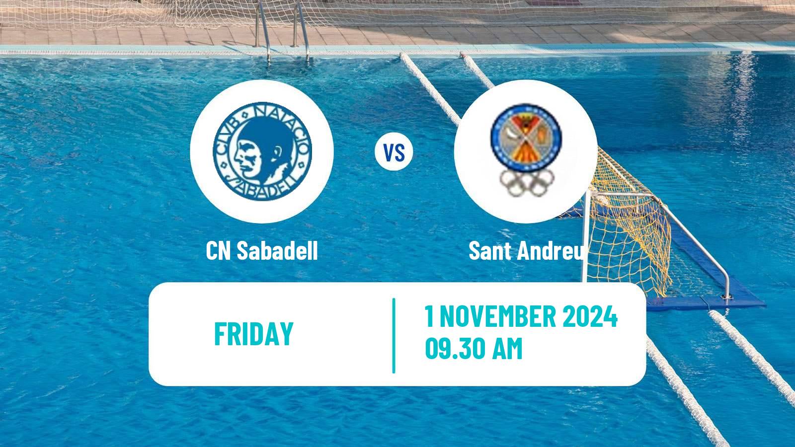 Water polo Spanish Liga Premaat Sabadell - Sant Andreu