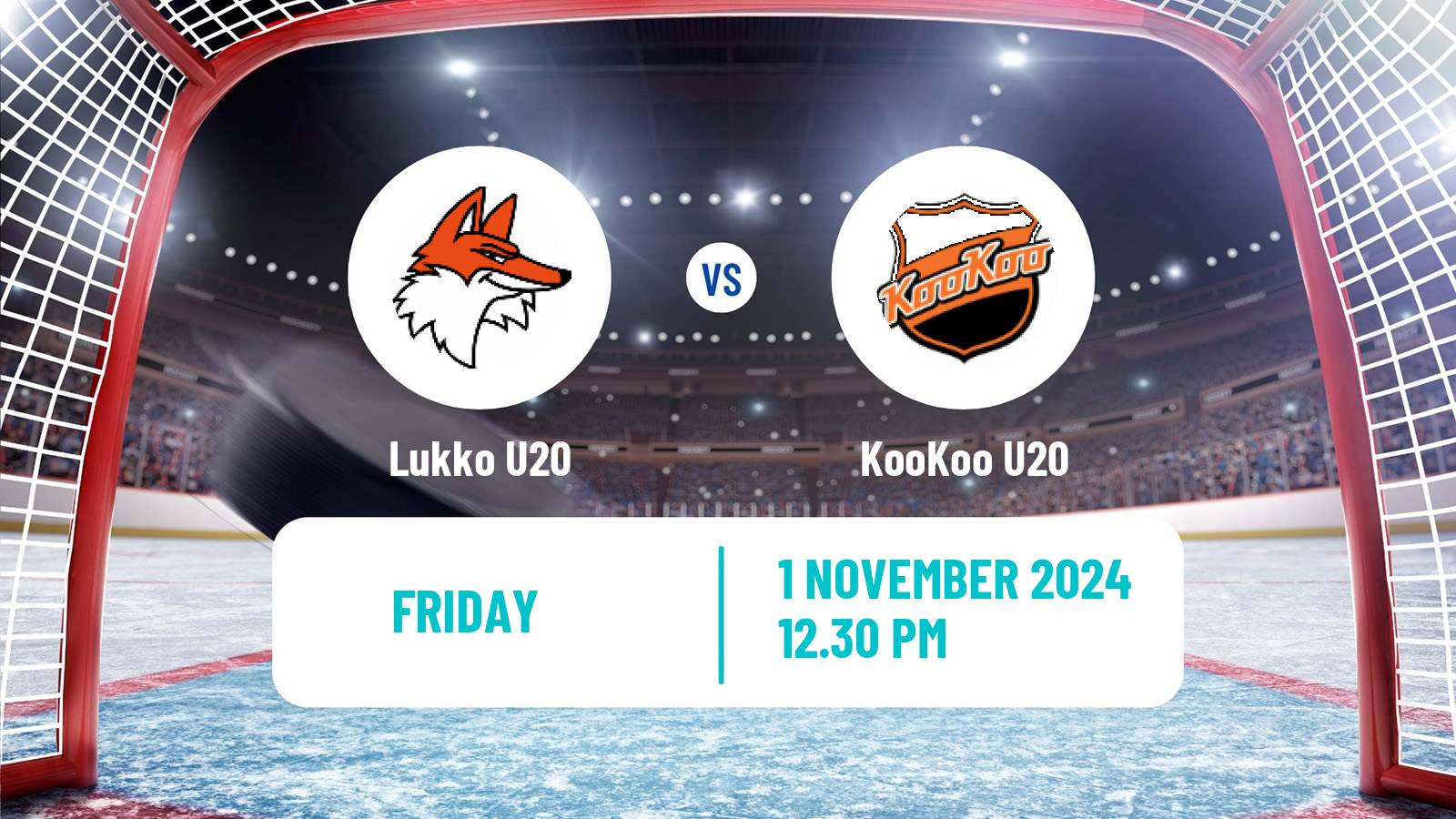 Hockey Finnish SM-sarja U20 Lukko U20 - KooKoo U20