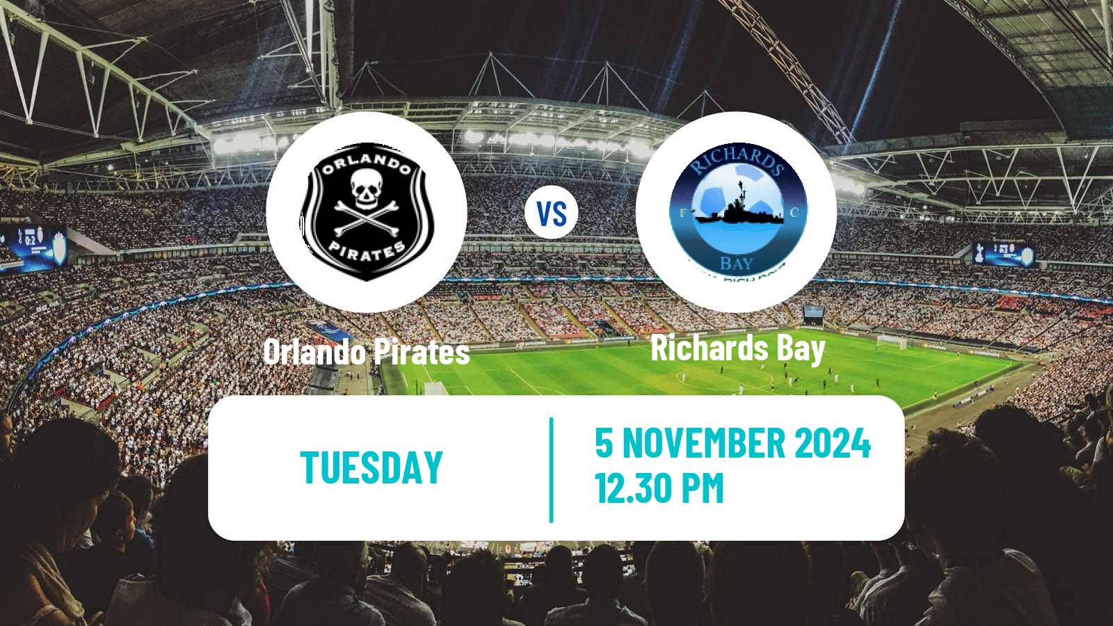 Soccer South African Premier Soccer League Orlando Pirates - Richards Bay