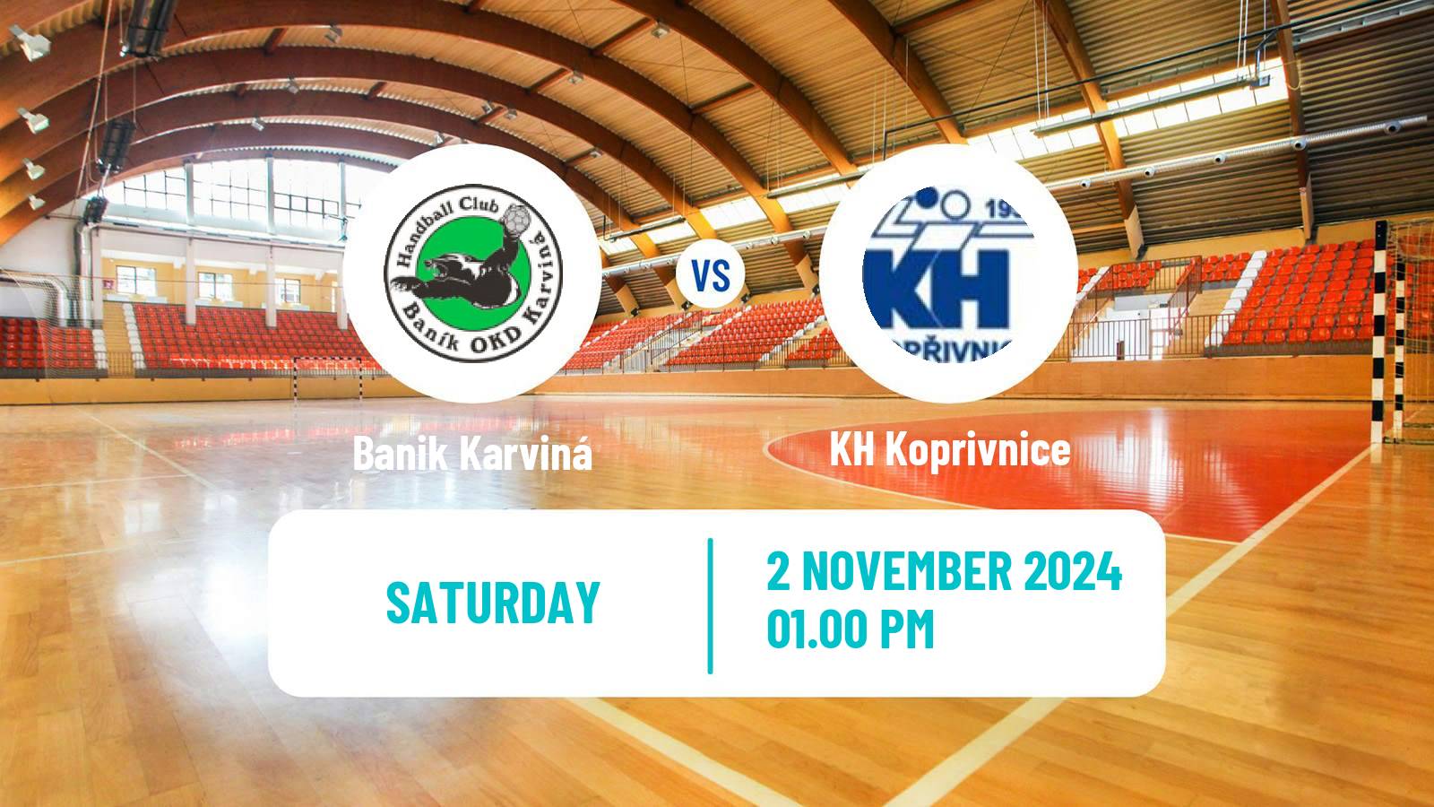 Handball Czech Extraliga Handball Banik Karviná - KH Koprivnice