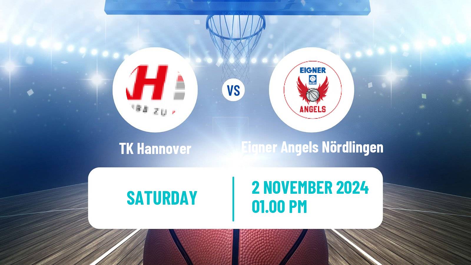 Basketball German DBBL Hannover - Eigner Angels Nördlingen