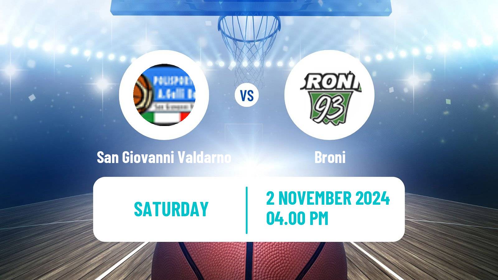 Basketball Serie A2 Basketball Women Group A San Giovanni Valdarno - Broni