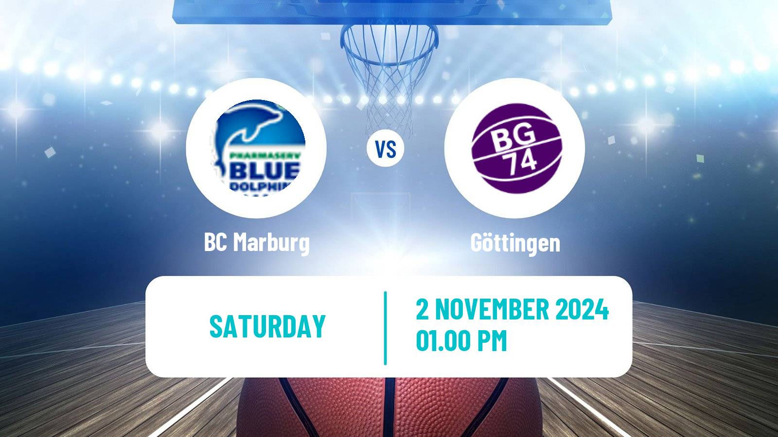 Basketball German DBBL Marburg - Göttingen