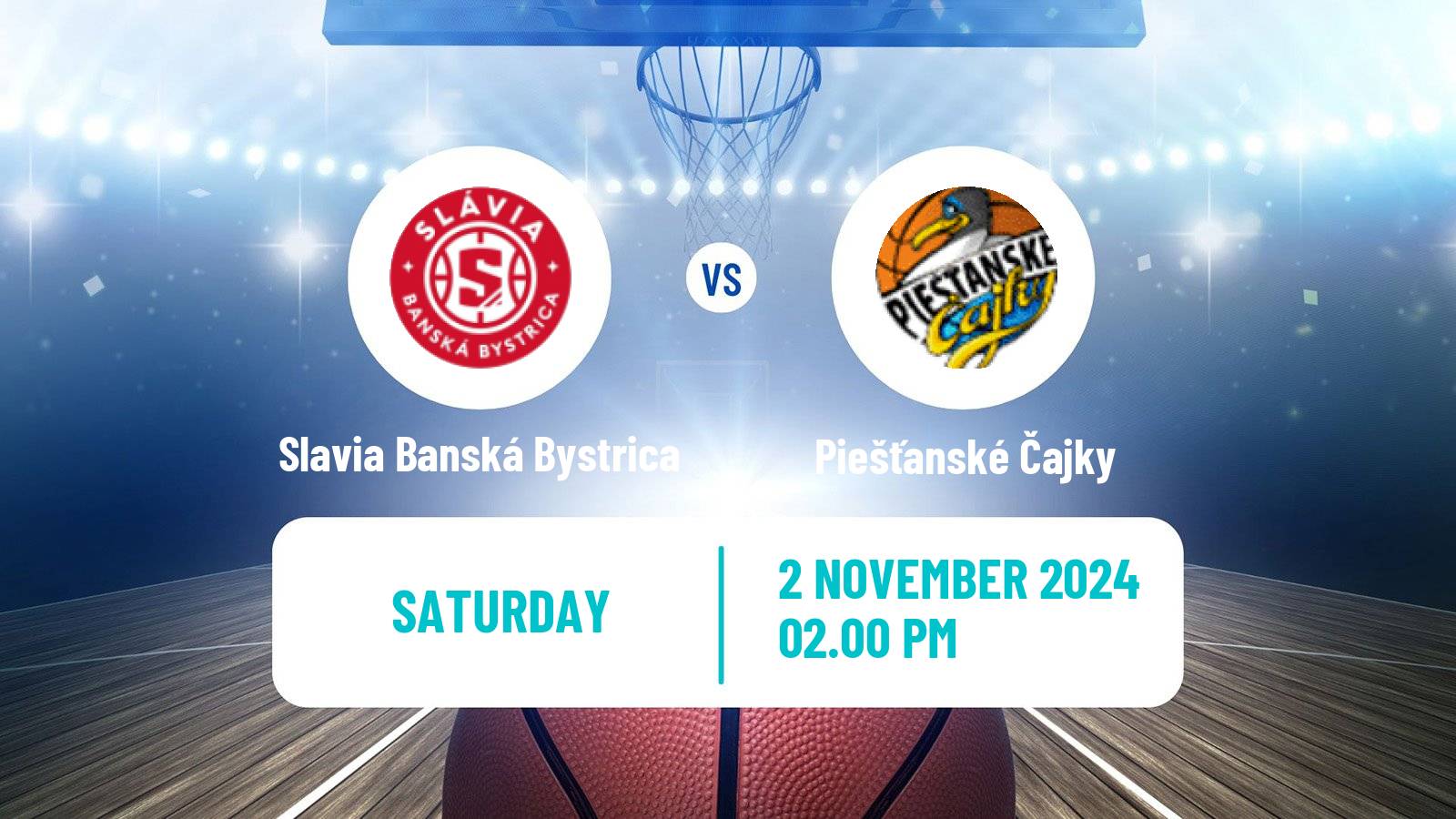 Basketball Slovak Extraliga Basketball Women Slavia Banská Bystrica - Piešťanské Čajky