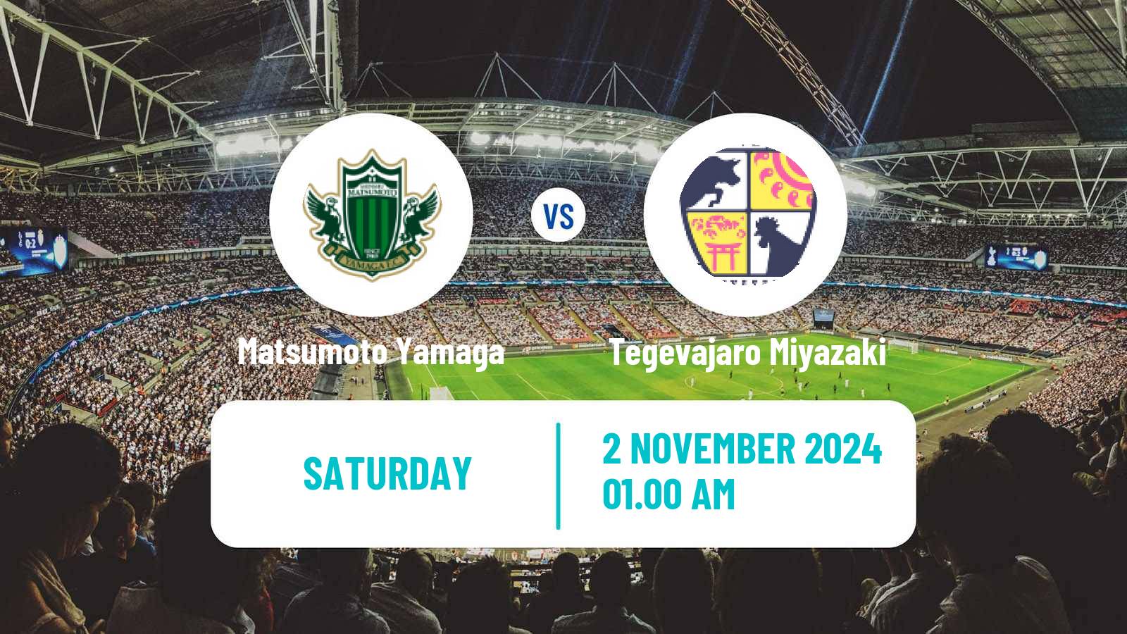 Soccer Japan J3 League Matsumoto Yamaga - Tegevajaro Miyazaki