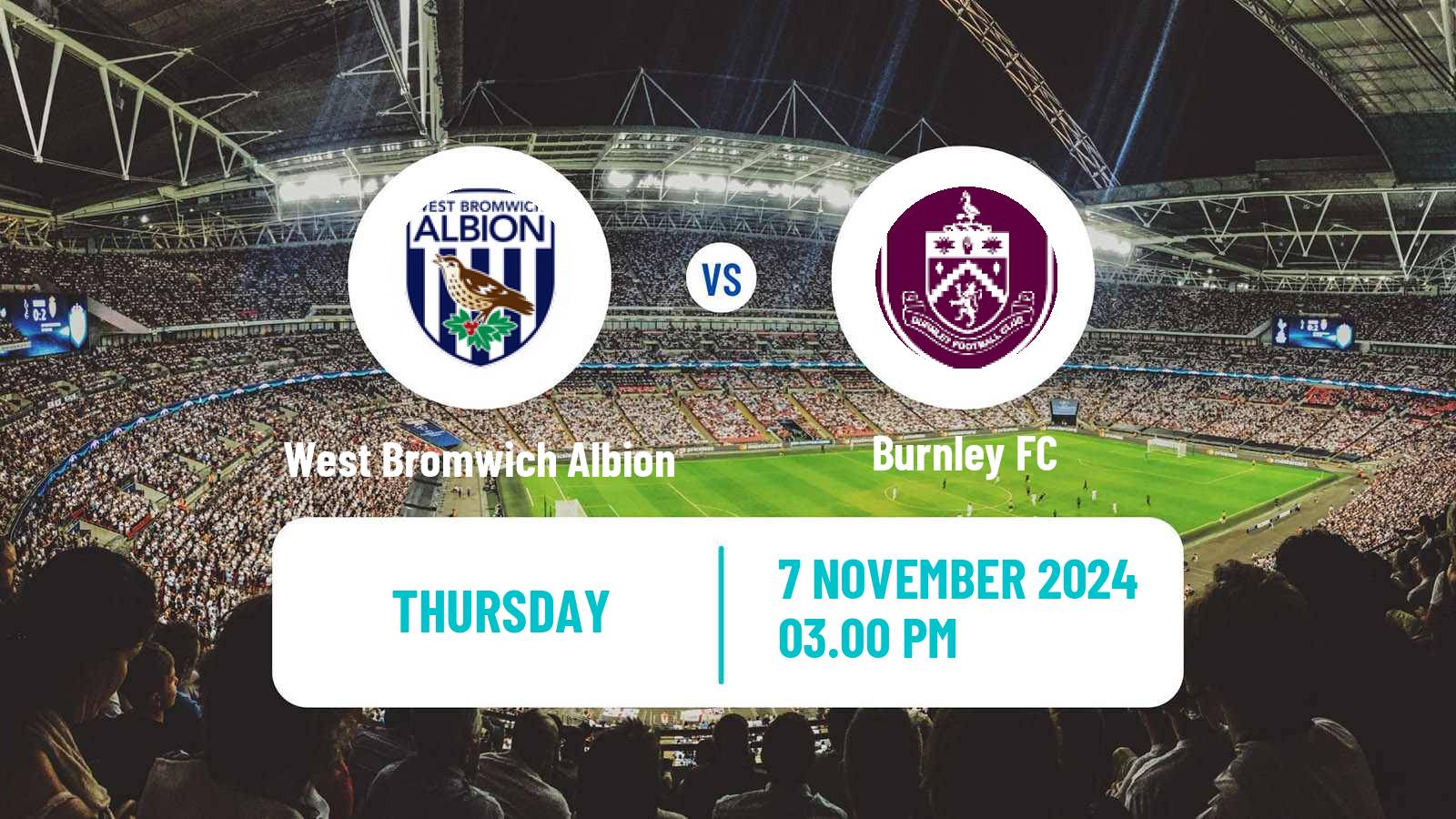 Soccer English League Championship West Bromwich Albion - Burnley