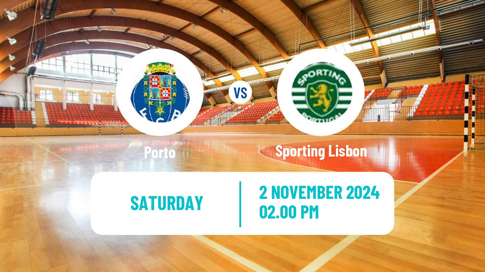 Handball Portuguese Andebol 1 Porto - Sporting Lisbon