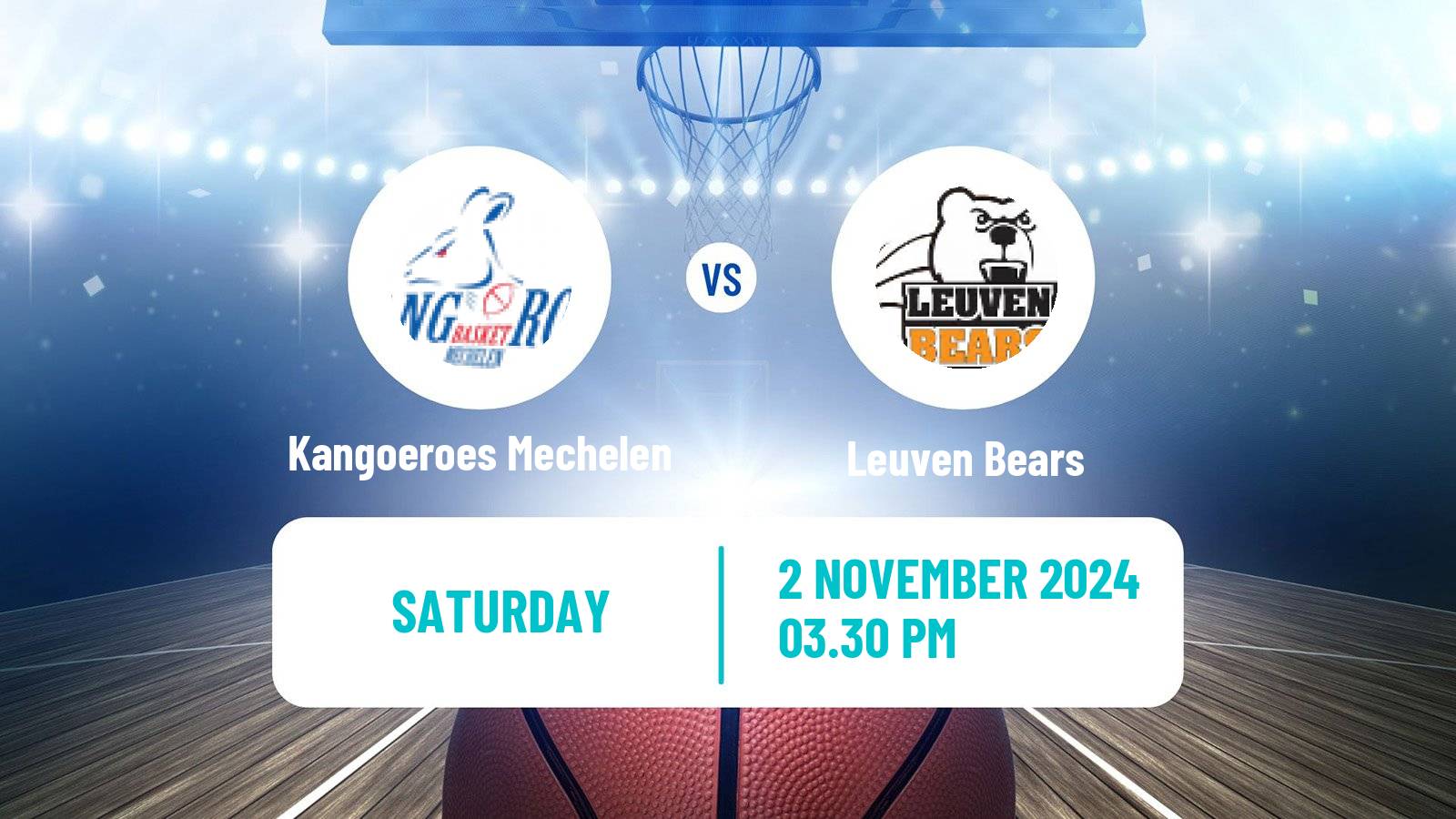 Basketball BNXT League Kangoeroes Mechelen - Leuven Bears