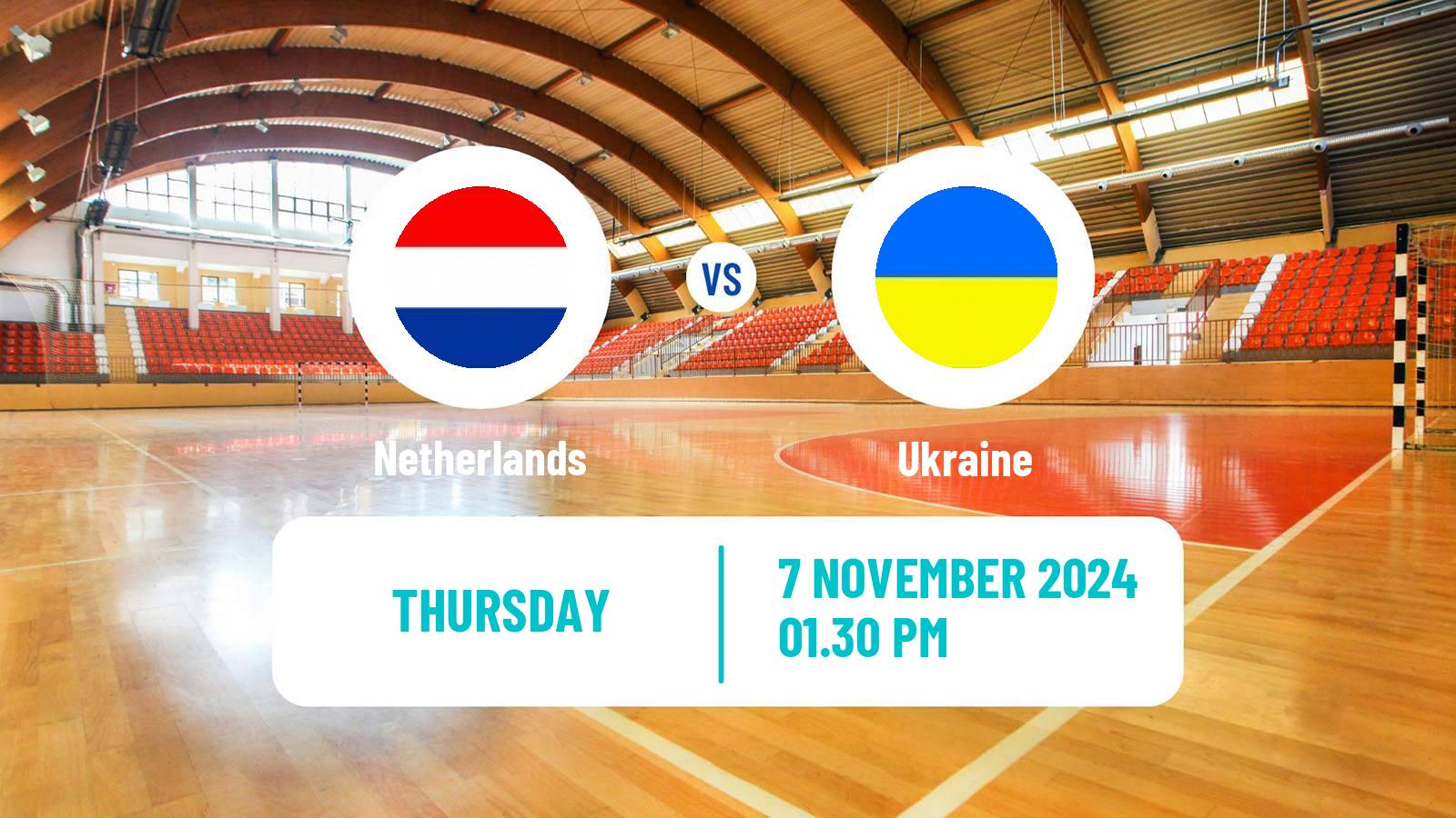 Handball Handball European Championship Netherlands - Ukraine