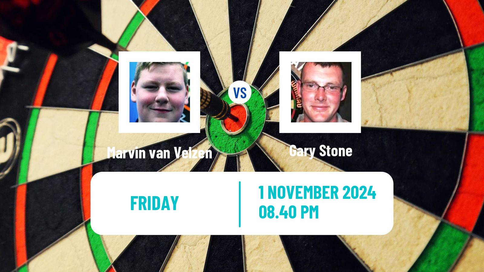 Darts Modus Super Series Marvin van Velzen - Gary Stone