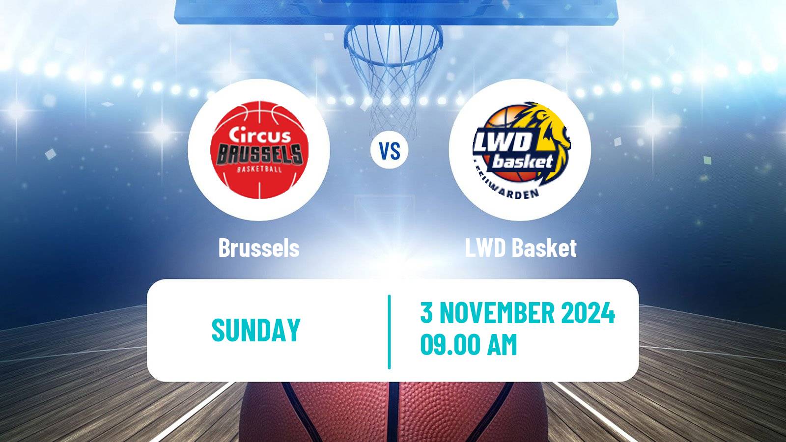 Basketball BNXT League Brussels - LWD Basket