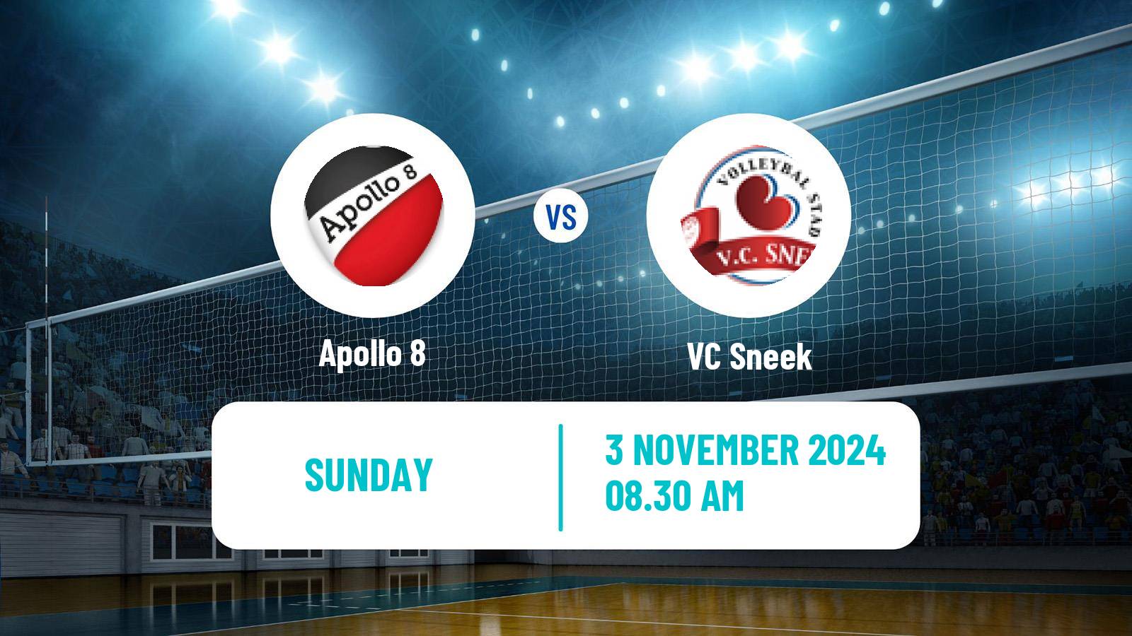 Volleyball Dutch Eredivisie Volleyball Women Apollo 8 - VC Sneek