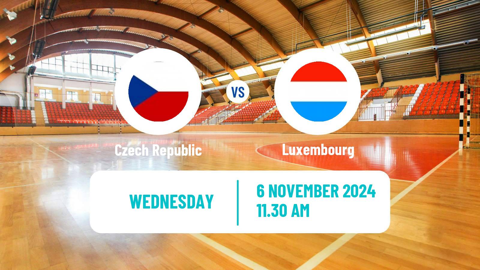 Handball Handball European Championship Czech Republic - Luxembourg