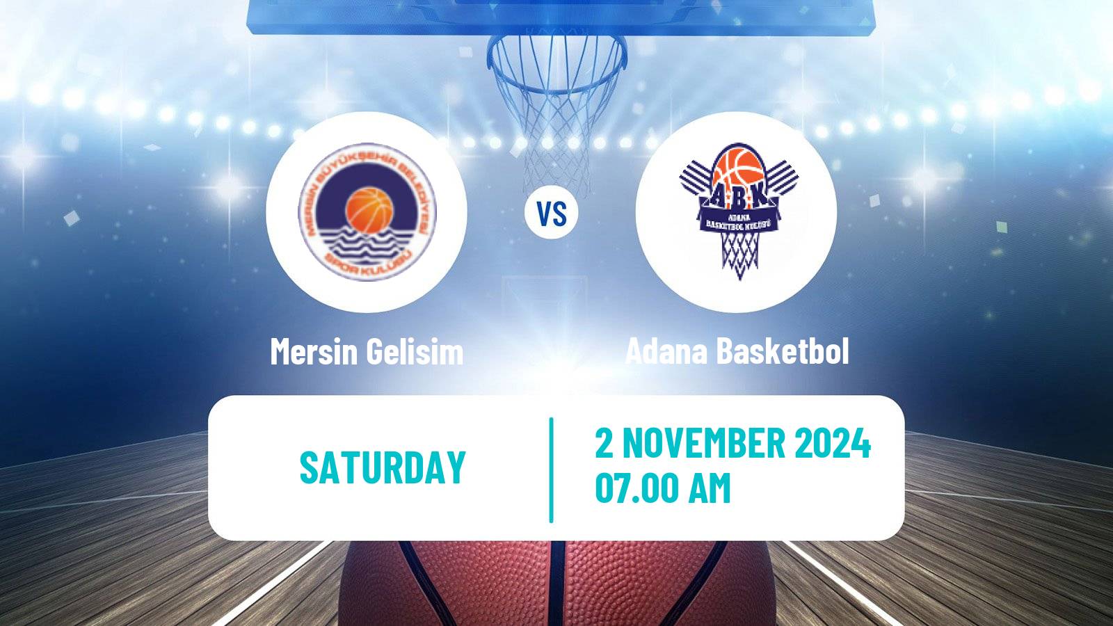 Basketball Turkish TKBL Women Mersin Gelisim - Adana Basketbol