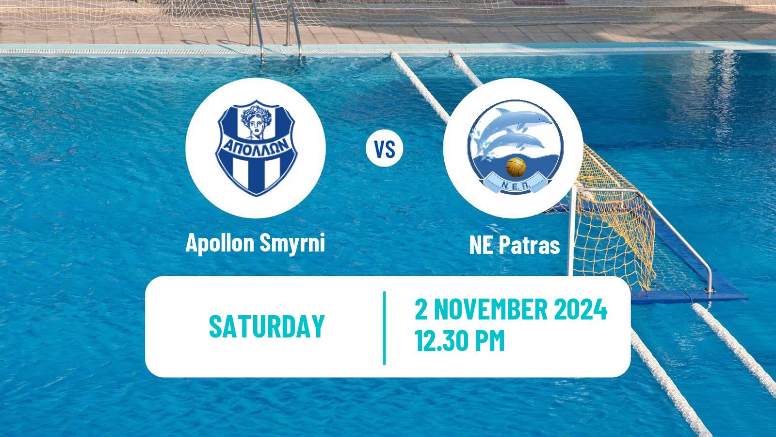 Water polo Greek A1 Water Polo Apollon Smyrni - Patras