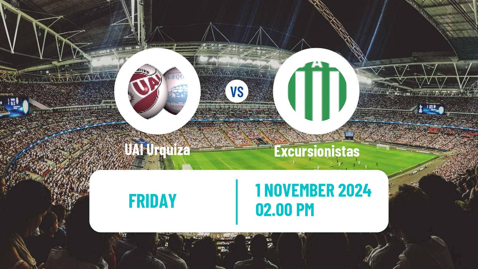 Soccer Argentinian Primera A Women UAI Urquiza - Excursionistas