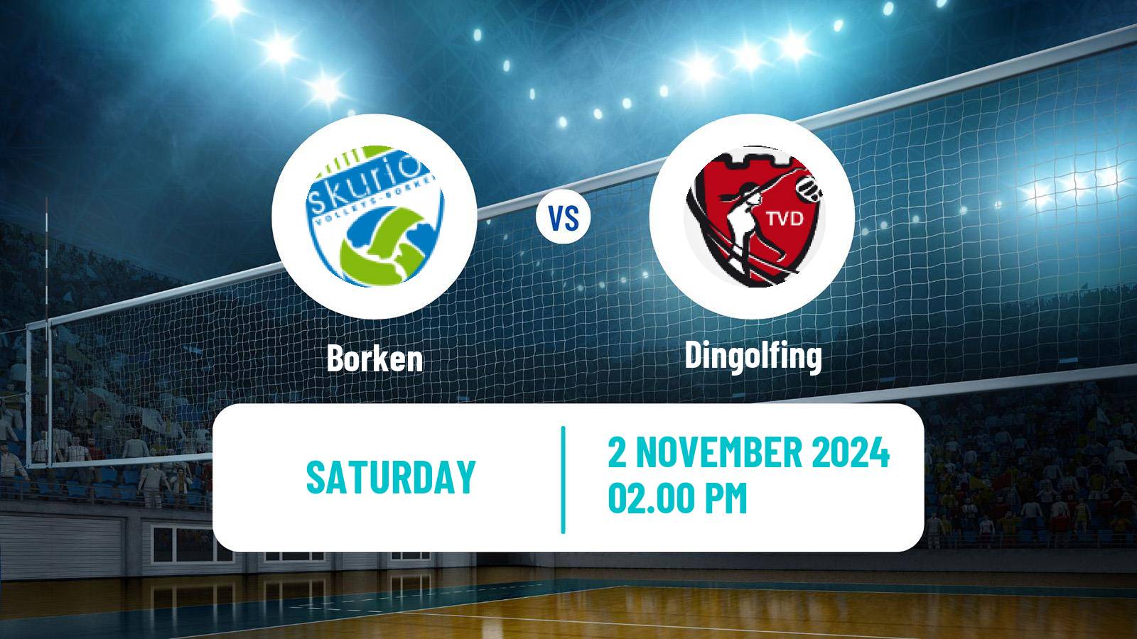 Volleyball German 2 Bundesliga Pro Volleyball Women Borken - Dingolfing