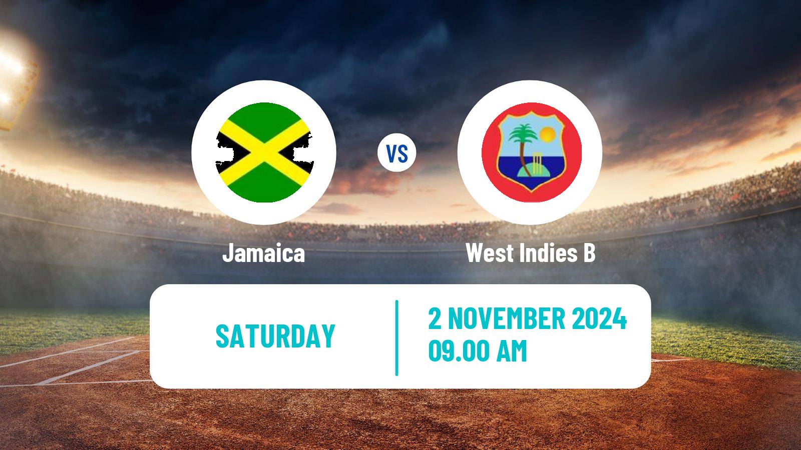 Cricket Super50 Jamaica - West Indies B