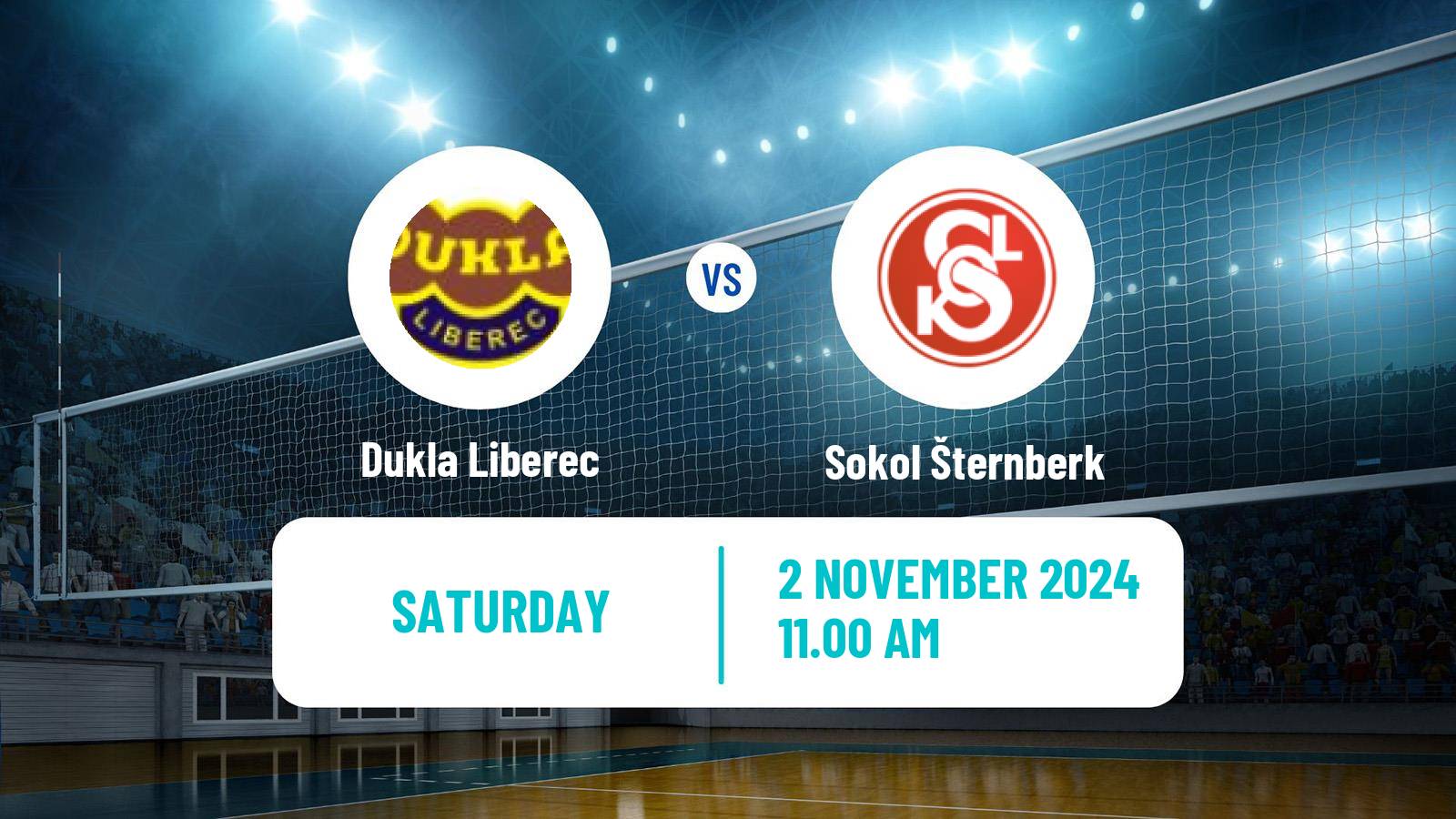 Volleyball Czech Extraliga Volleyball Women Dukla Liberec - Sokol Šternberk