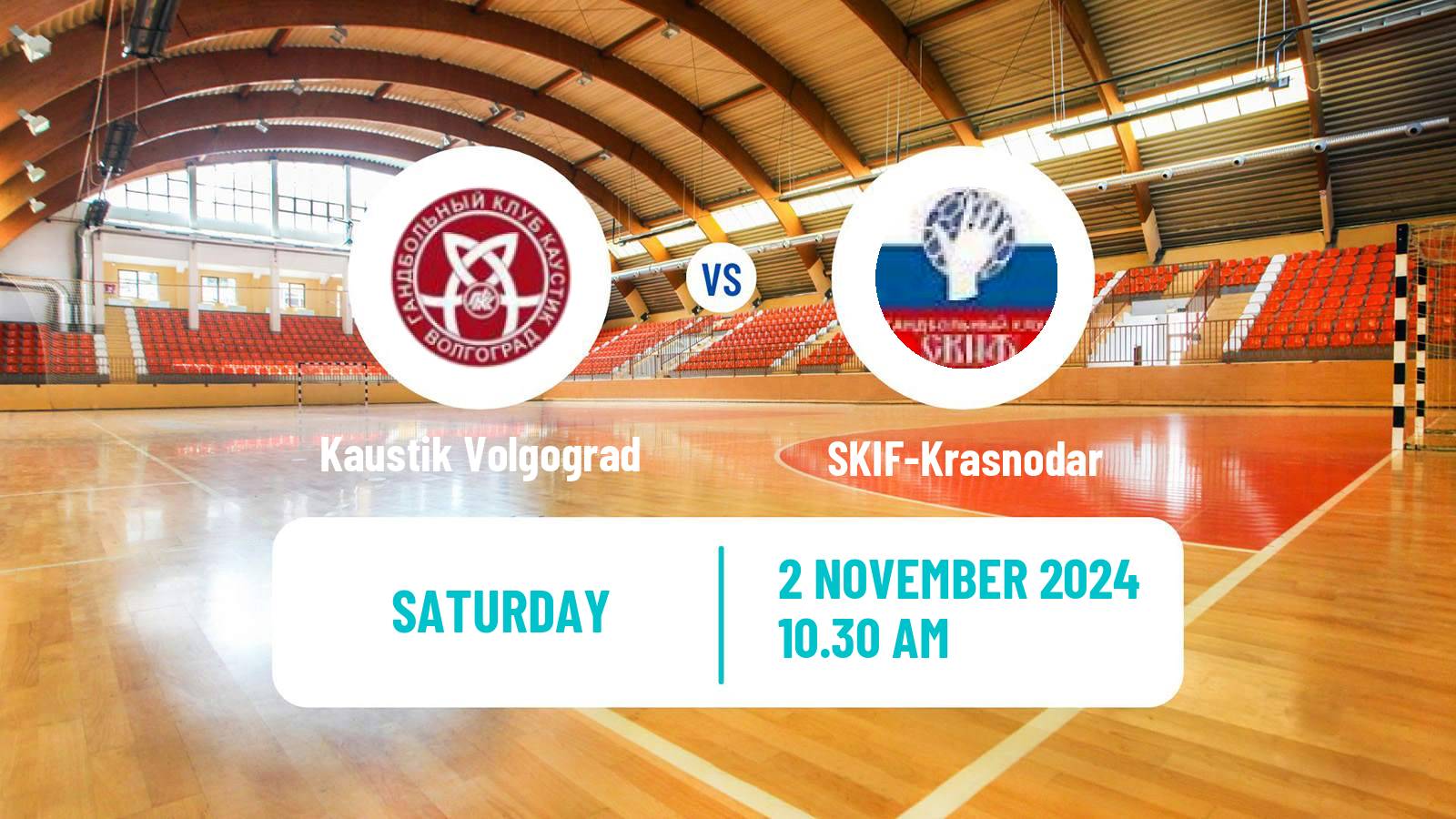 Handball Russian Superleague Handball Kaustik Volgograd - SKIF-Krasnodar