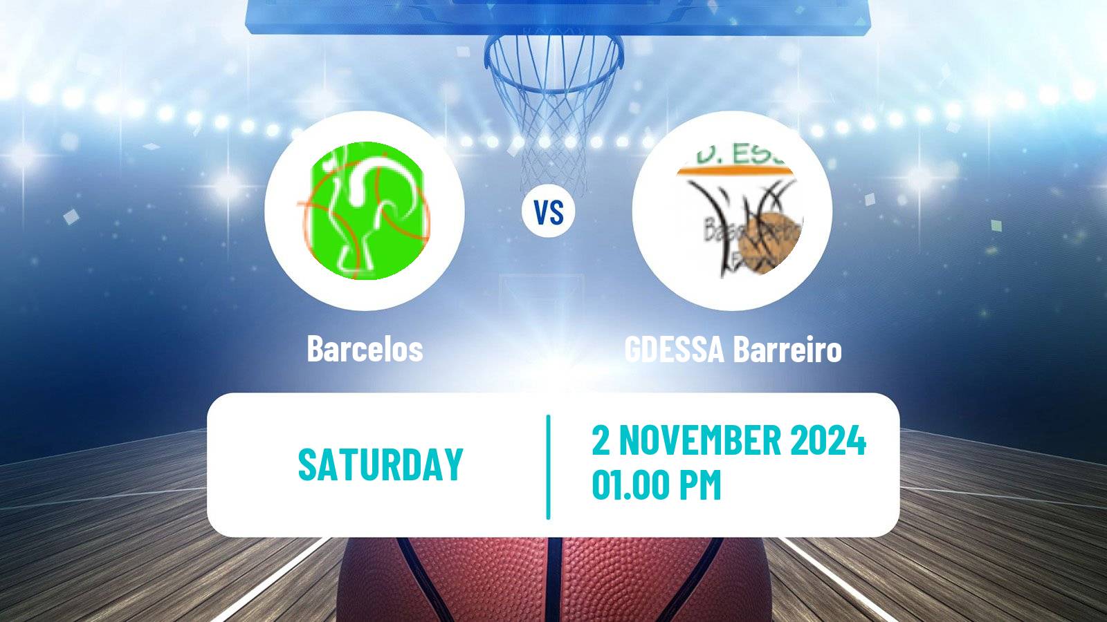 Basketball Portuguese LFB Barcelos - GDESSA Barreiro