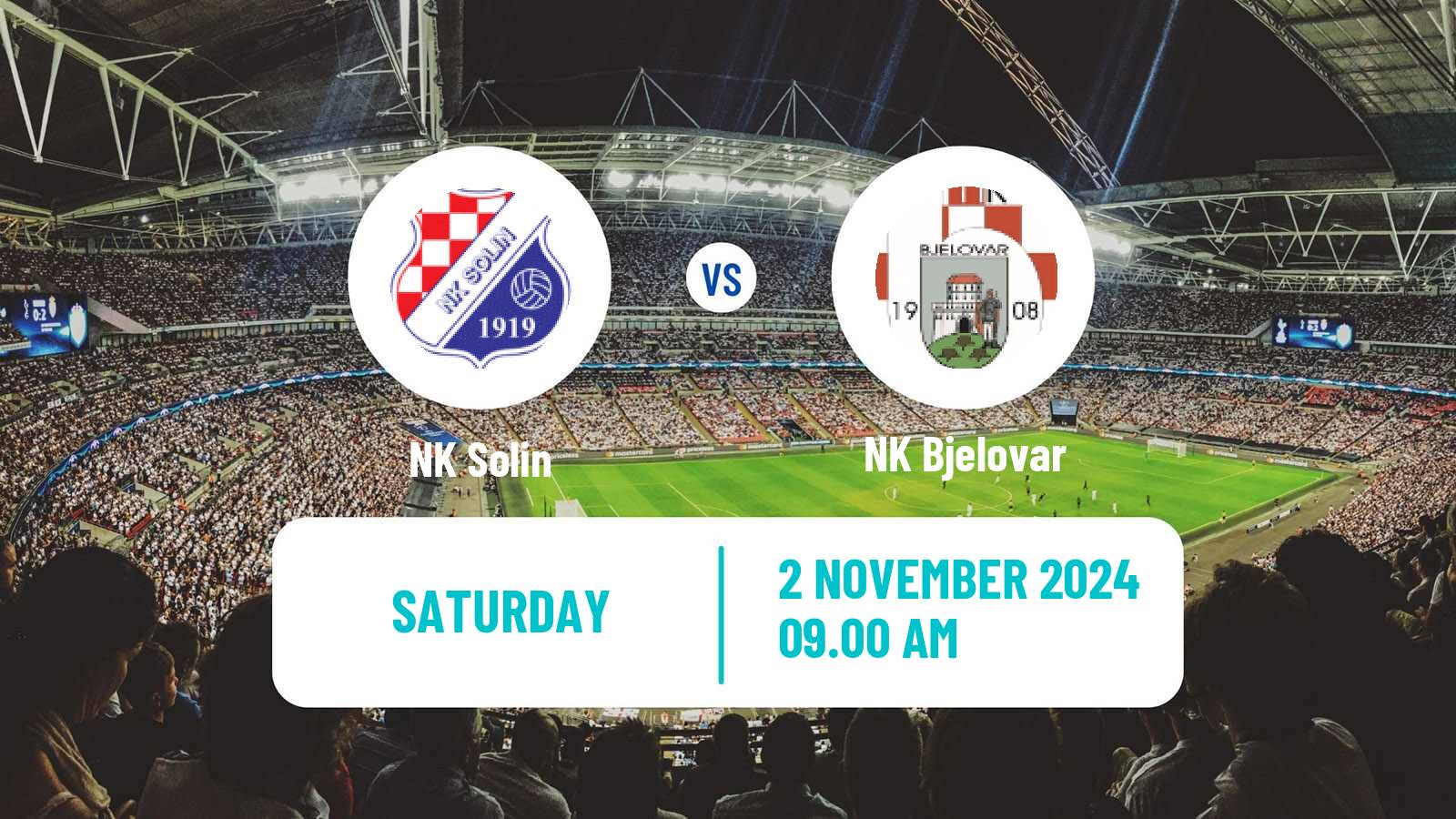 Soccer Croatian Druga NL Solin - Bjelovar