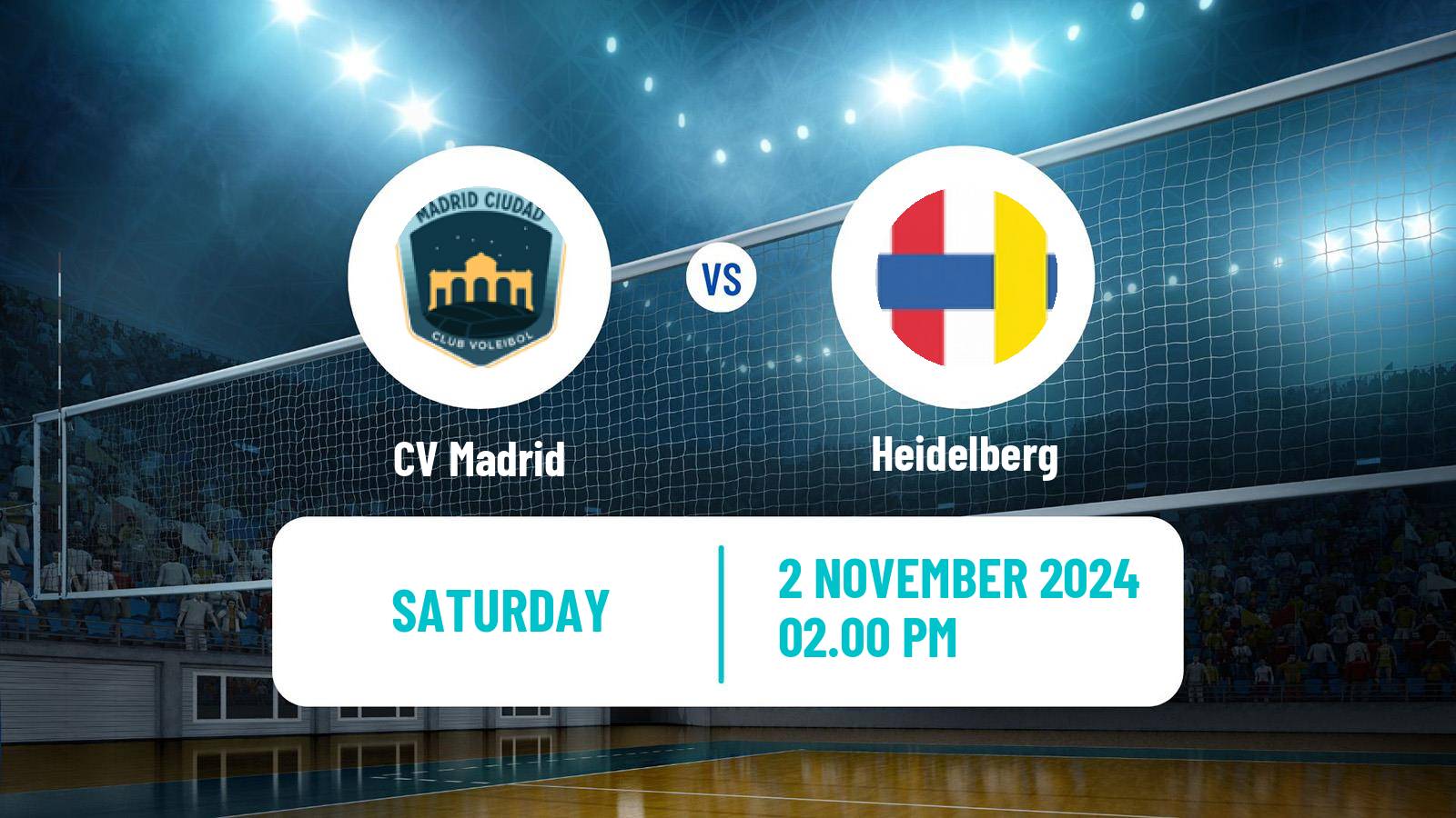 Volleyball Spanish SuperLiga Volleyball Women CV Madrid - Heidelberg