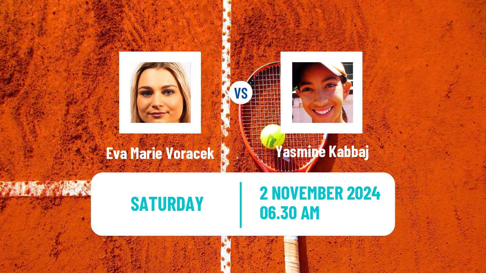 Tennis ITF W15 Heraklion 5 Women Eva Marie Voracek - Yasmine Kabbaj