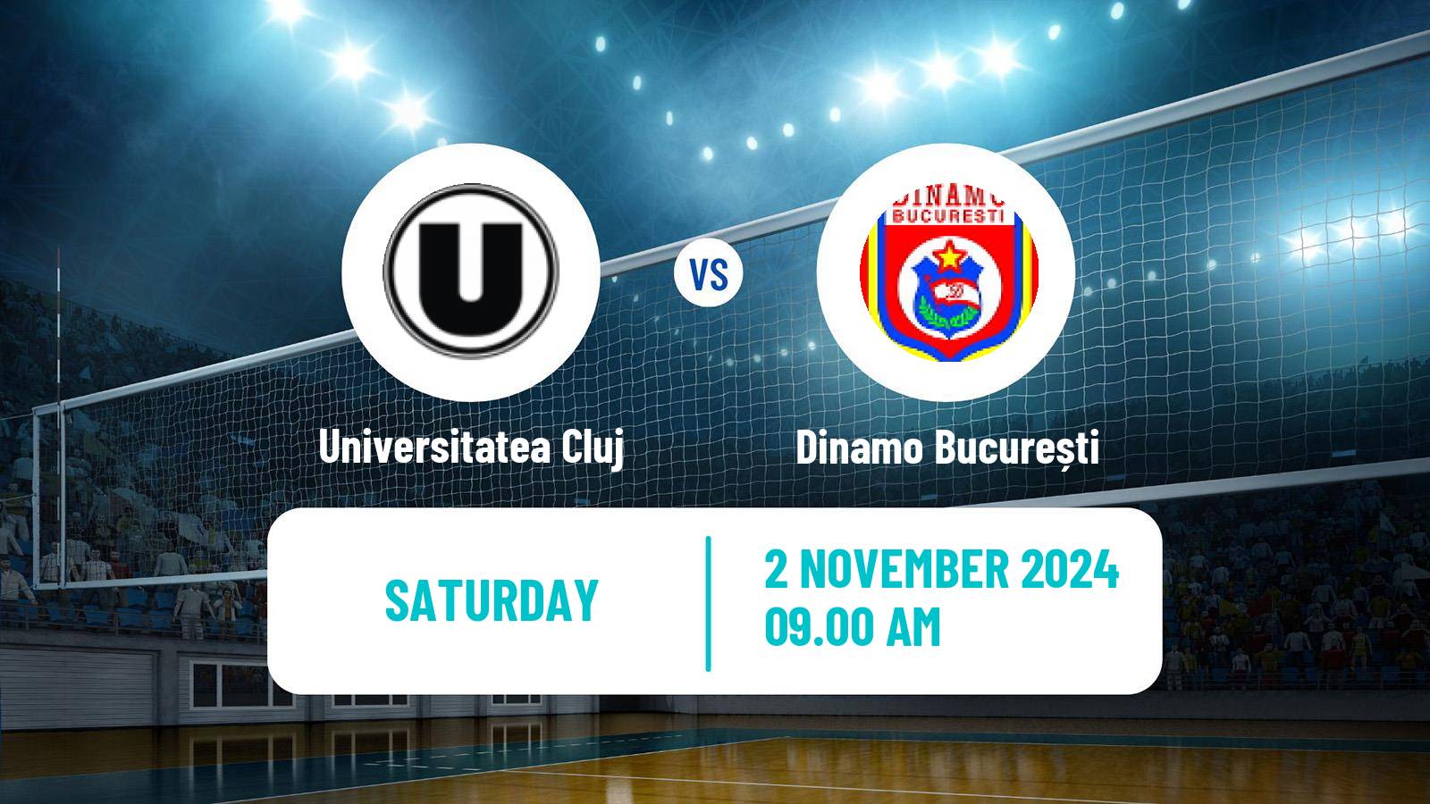 Volleyball Romanian Divizia A1 Volleyball Women Universitatea Cluj - Dinamo București