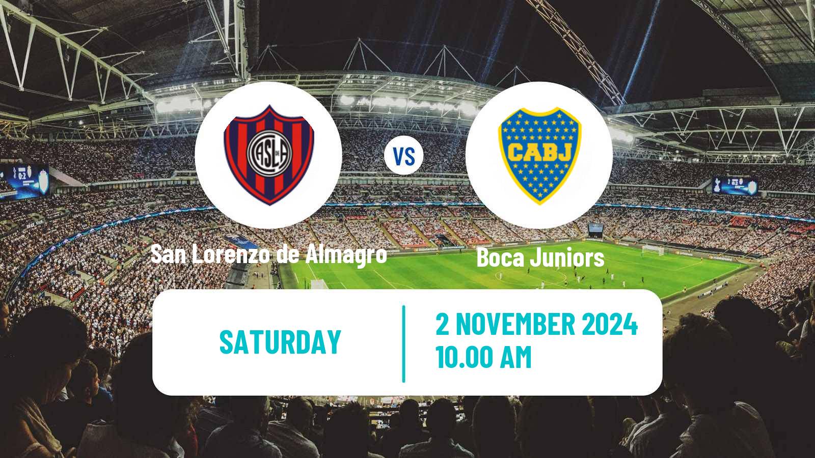 Soccer Argentinian Primera A Women San Lorenzo de Almagro - Boca Juniors