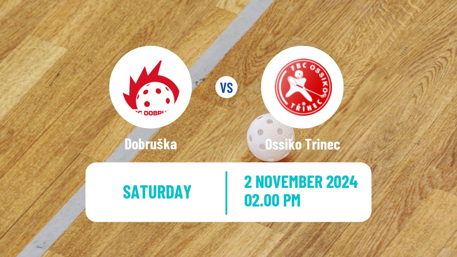 Floorball Czech Extraliga Floorball Women Dobruška - Ossiko Trinec