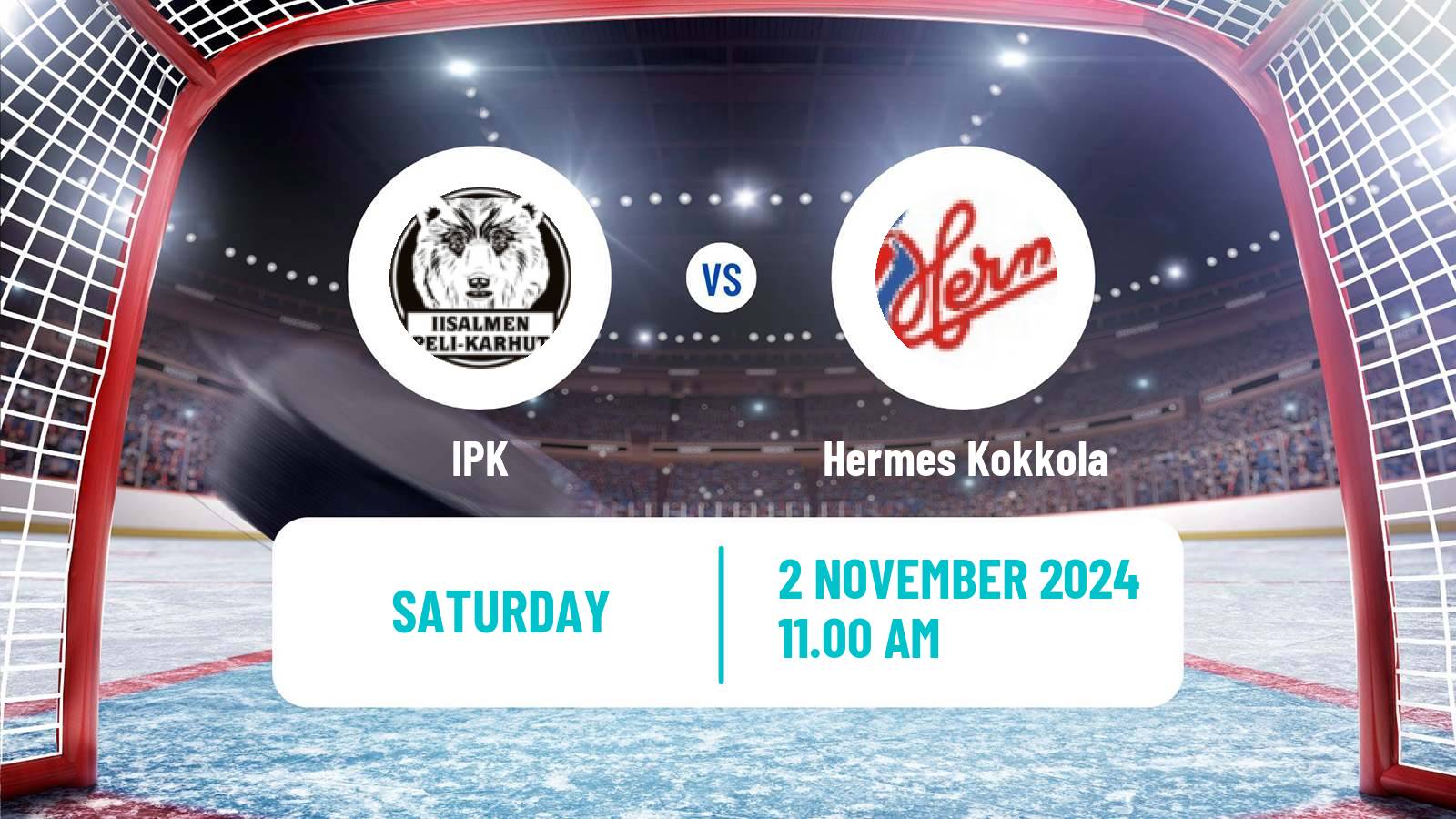 Hockey Finnish Mestis IPK - Hermes Kokkola