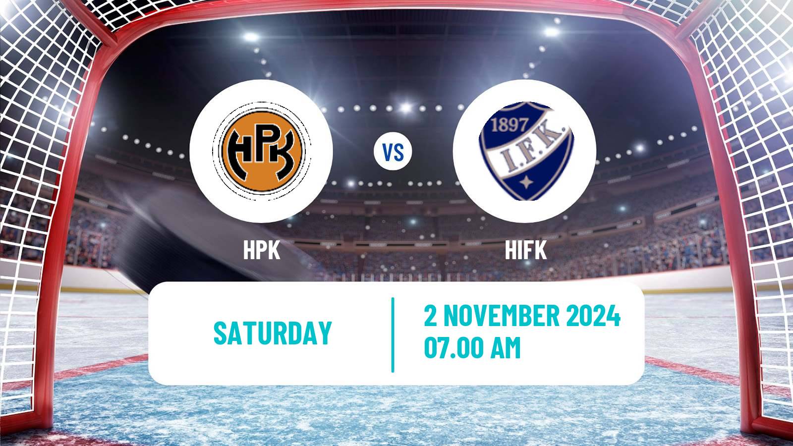 Hockey Finnish Liiga Hockey Women HPK - HIFK