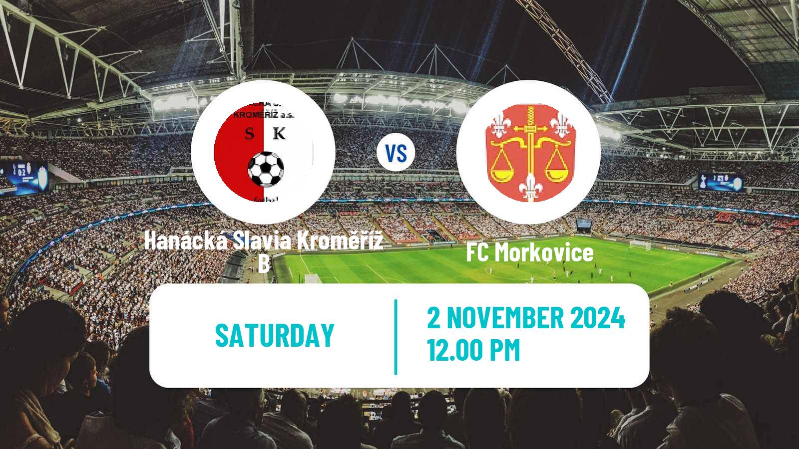 Soccer Czech Zlinsky KP Hanácká Slavia Kroměříž B - Morkovice