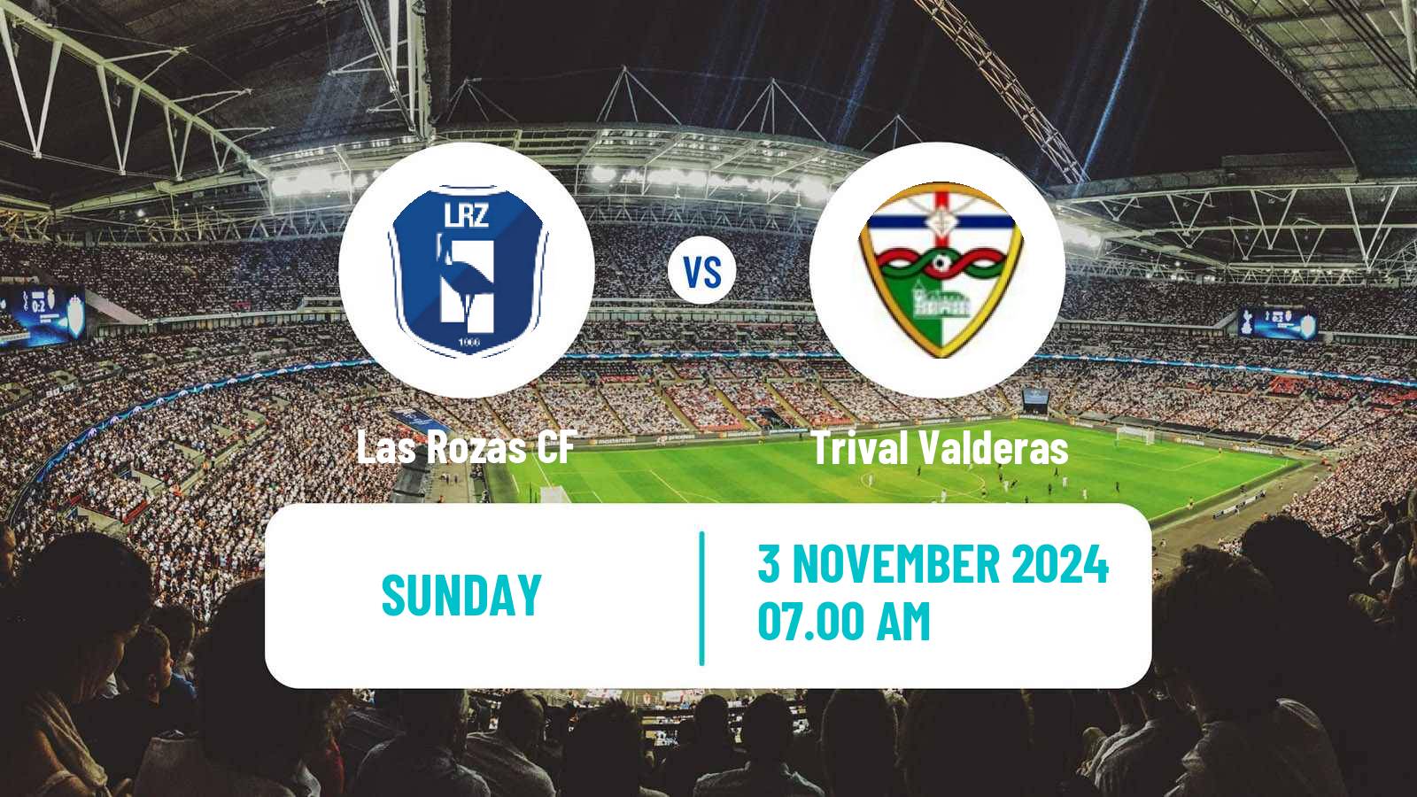 Soccer Spanish Tercera RFEF - Group 7 Las Rozas - Trival Valderas