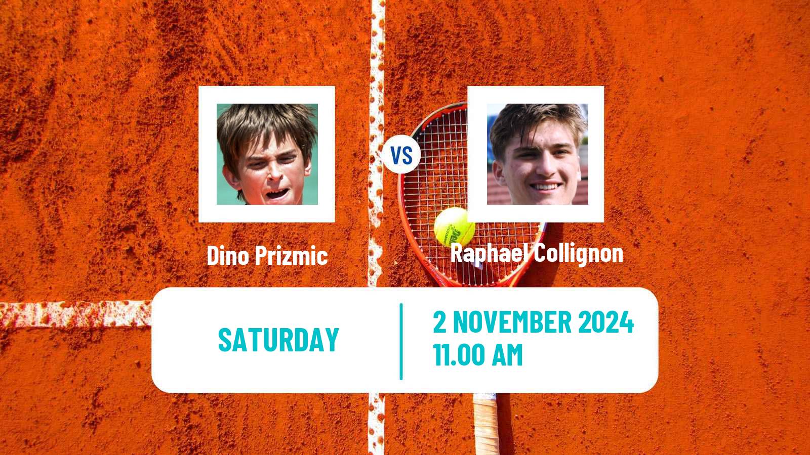 Tennis Bratislava 2 Challenger Men Dino Prizmic - Raphael Collignon