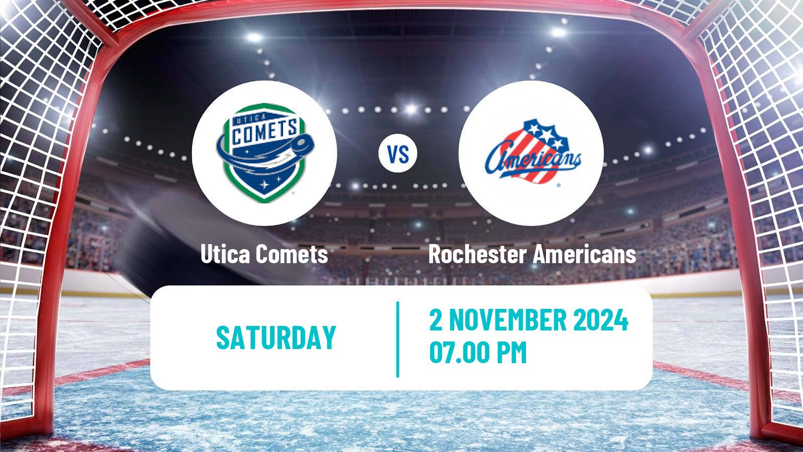 Hockey AHL Utica Comets - Rochester Americans