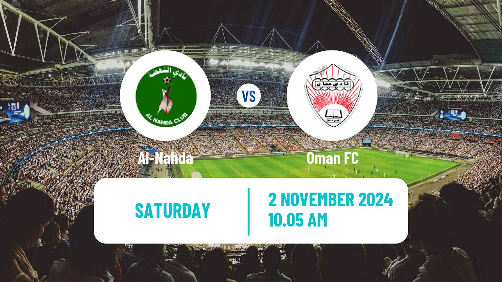 Soccer Omani League Al-Nahda - Oman FC