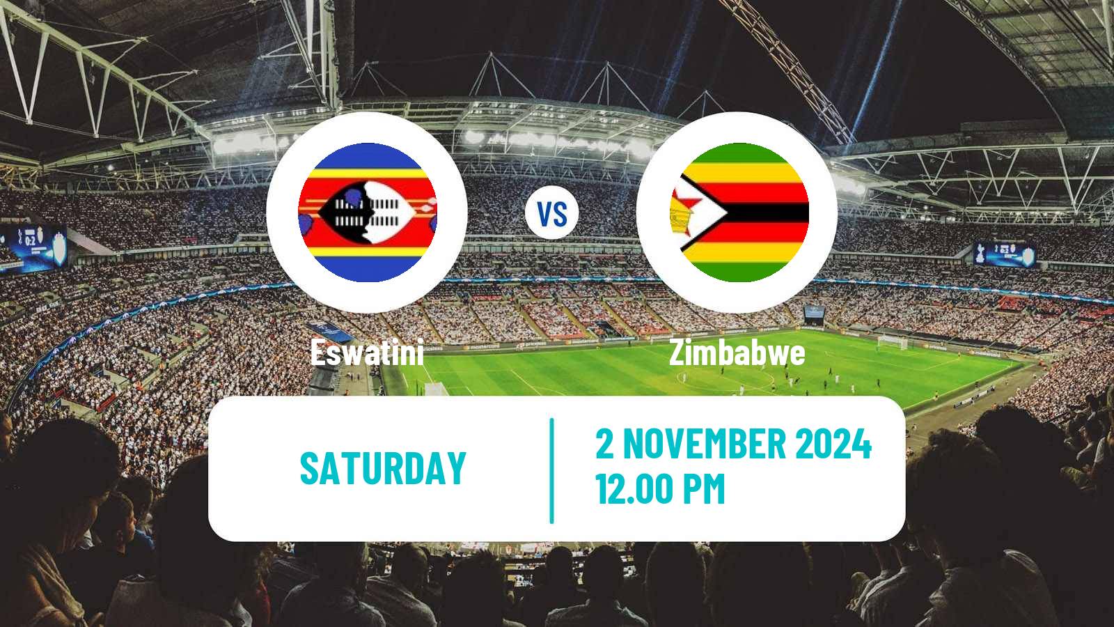 Soccer African Nations Championship Eswatini - Zimbabwe