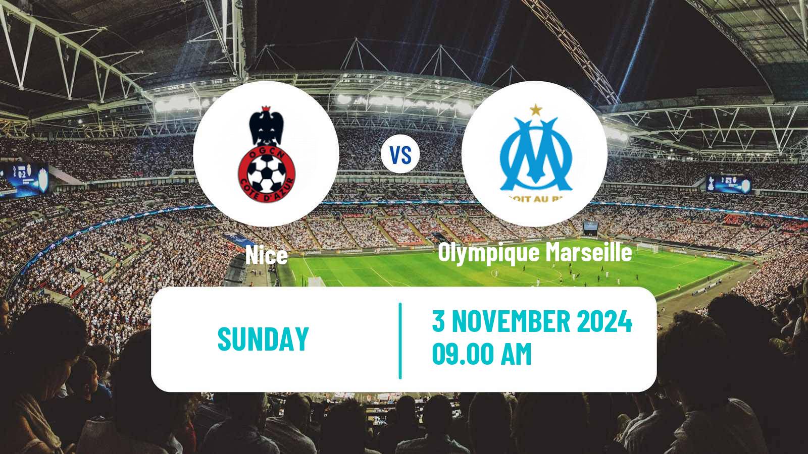 Soccer French Division 2 Women Nice - Olympique Marseille